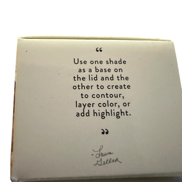 Laura Geller Double Shot Cream & Powder Eyeshadow Duo *in Cortado NIB - Picture 10 of 11